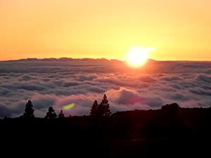 Sonnenaufgang auf der Urlaubsinsel Gran Canaria