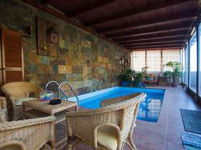 Galeriehaus mit Indoor Pool /Agaete