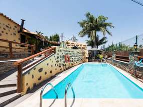 Traditionelle Landhaus mit Privatpool beheizbar| WLAN | Sauna | Whirlpool /La Aldea San Nicolás