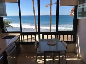Patalavaca: Meerblick-FeWo - Strand