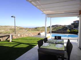 Villa Vista Golf mit beheiztbaren Privatpool und Meerblick | Salobre Golfplatz