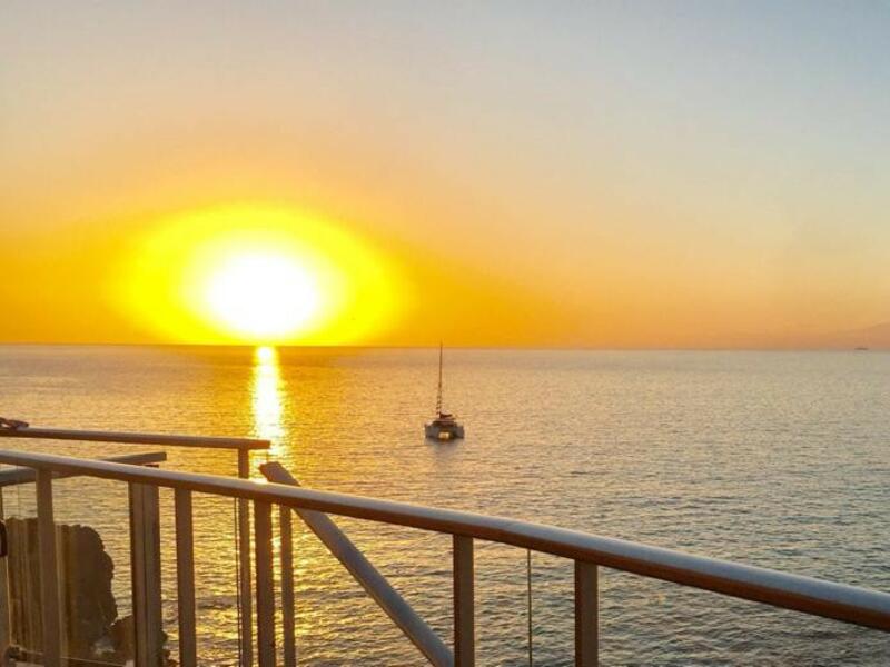 Sardina del Norte - Sonne versinkt im Meer