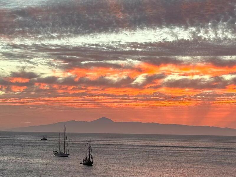 Sonnenuntergang in Puerto Sardina del Norte